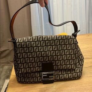 Authentic Vintage Fendi Zucca Mamma Baguette